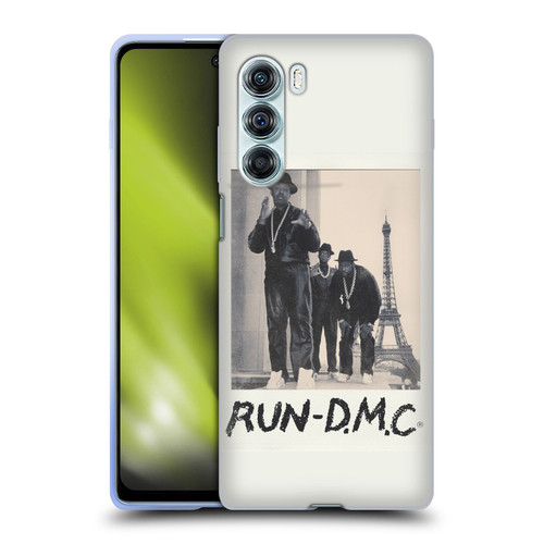 Run-D.M.C. Key Art Polaroid Soft Gel Case for Motorola Edge S30 / Moto G200 5G