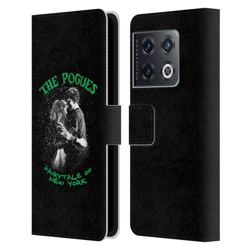The Pogues Graphics Fairytale Of The New York Leather Book Wallet Case Cover For OnePlus 10 Pro