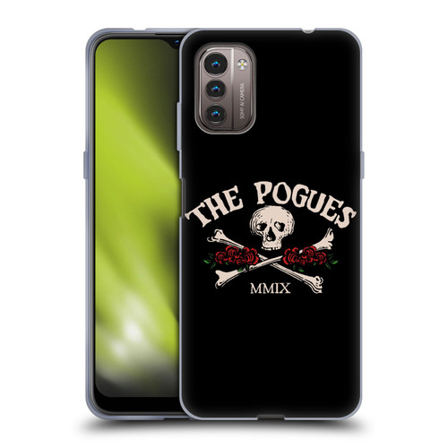 The Pogues Graphics Skull Soft Gel Case for Nokia G11 / G21