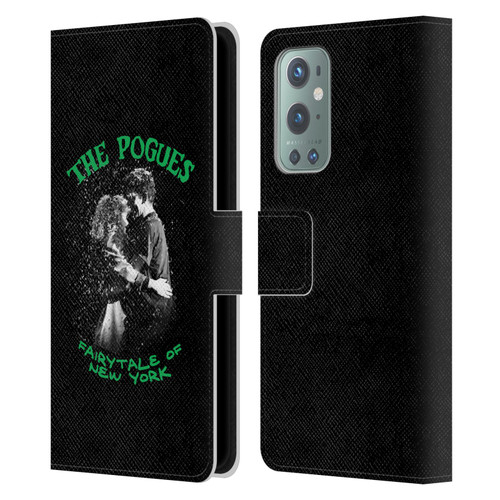 The Pogues Graphics Fairytale Of The New York Leather Book Wallet Case Cover For OnePlus 9