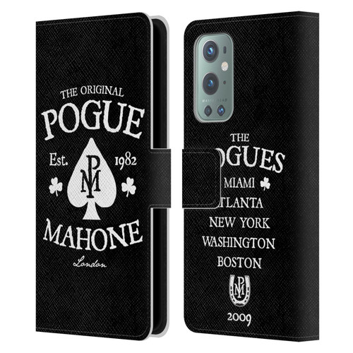 The Pogues Graphics Mahone Leather Book Wallet Case Cover For OnePlus 9