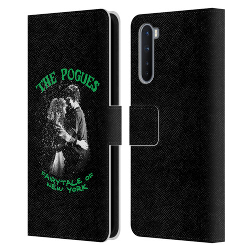 The Pogues Graphics Fairytale Of The New York Leather Book Wallet Case Cover For OnePlus Nord 5G