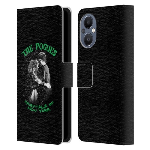 The Pogues Graphics Fairytale Of The New York Leather Book Wallet Case Cover For OnePlus Nord N20 5G