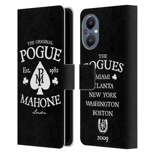 The Pogues Graphics Mahone Leather Book Wallet Case Cover For OnePlus Nord N20 5G