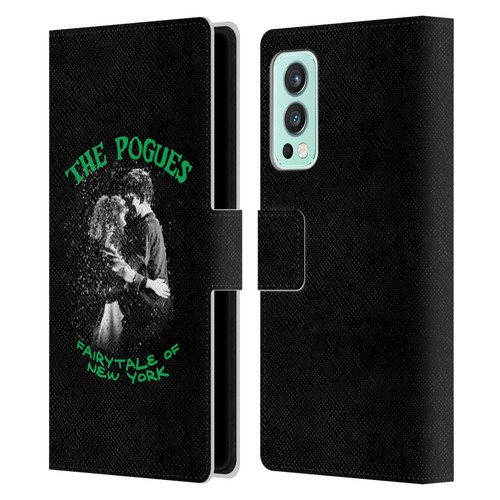 The Pogues Graphics Fairytale Of The New York Leather Book Wallet Case Cover For OnePlus Nord 2 5G
