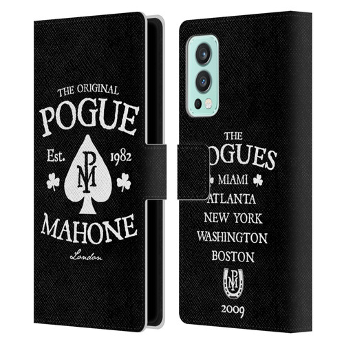 The Pogues Graphics Mahone Leather Book Wallet Case Cover For OnePlus Nord 2 5G