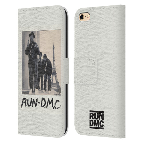 Run-D.M.C. Key Art Polaroid Leather Book Wallet Case Cover For Apple iPhone 6 / iPhone 6s