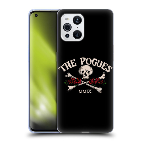 The Pogues Graphics Skull Soft Gel Case for OPPO Find X3 / Pro