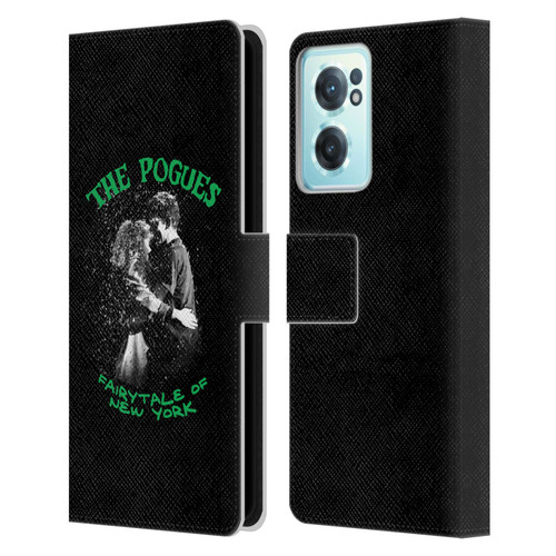 The Pogues Graphics Fairytale Of The New York Leather Book Wallet Case Cover For OnePlus Nord CE 2 5G