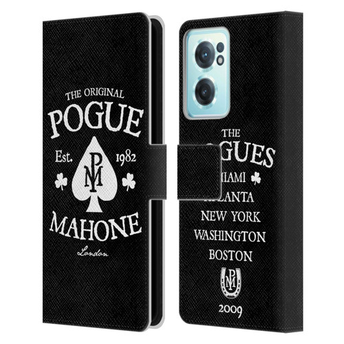 The Pogues Graphics Mahone Leather Book Wallet Case Cover For OnePlus Nord CE 2 5G