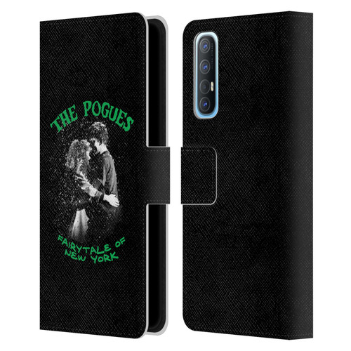 The Pogues Graphics Fairytale Of The New York Leather Book Wallet Case Cover For OPPO Find X2 Neo 5G