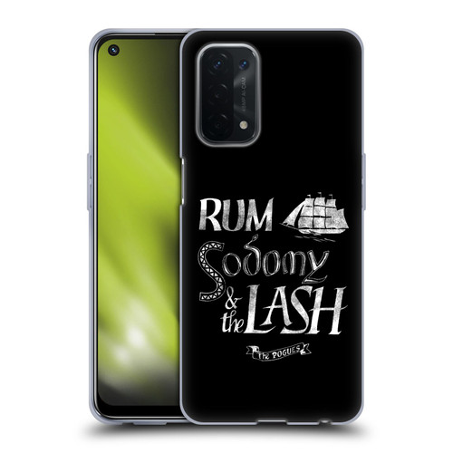 The Pogues Graphics Rum Sodony & The Lash Soft Gel Case for OPPO A54 5G