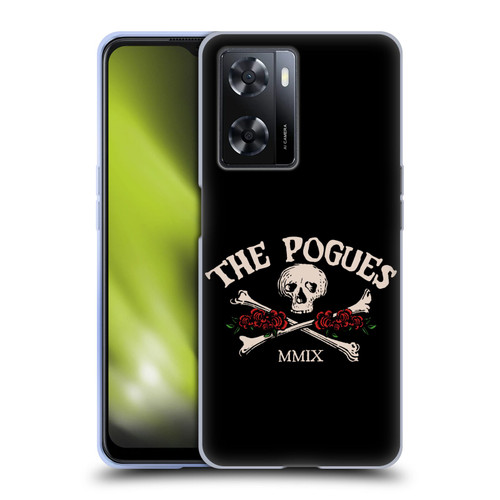 The Pogues Graphics Skull Soft Gel Case for OPPO A57s