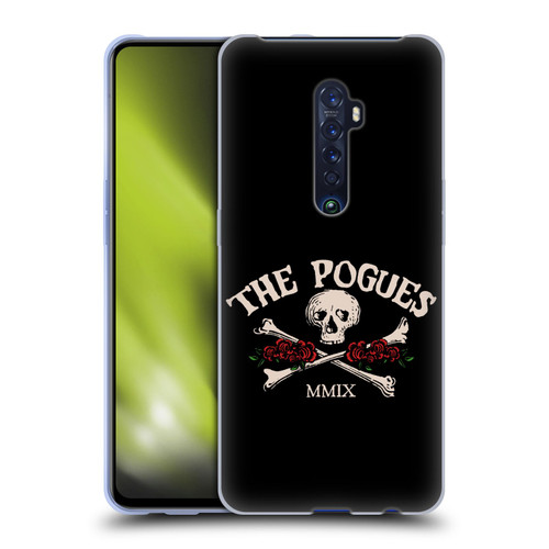 The Pogues Graphics Skull Soft Gel Case for OPPO Reno 2