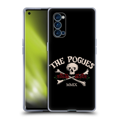 The Pogues Graphics Skull Soft Gel Case for OPPO Reno 4 Pro 5G