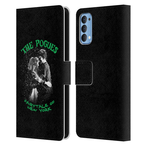 The Pogues Graphics Fairytale Of The New York Leather Book Wallet Case Cover For OPPO Reno 4 5G