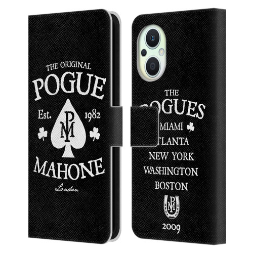 The Pogues Graphics Mahone Leather Book Wallet Case Cover For OPPO Reno8 Lite