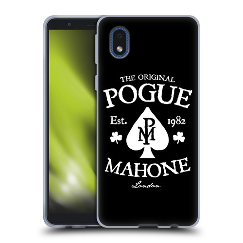 The Pogues Graphics Mahone Soft Gel Case for Samsung Galaxy A01 Core (2020)