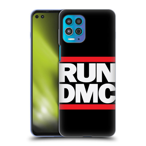 Run-D.M.C. Key Art Logo Soft Gel Case for Motorola Moto G100