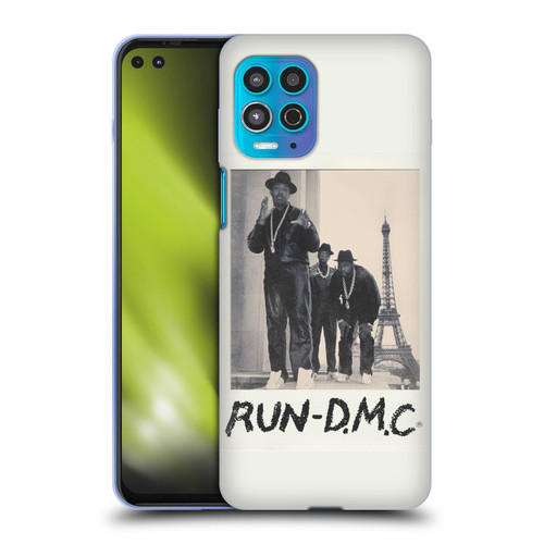 Run-D.M.C. Key Art Polaroid Soft Gel Case for Motorola Moto G100