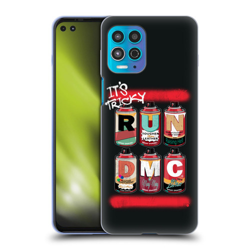 Run-D.M.C. Key Art Spray Cans Soft Gel Case for Motorola Moto G100