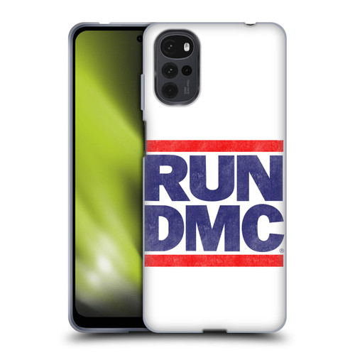 Run-D.M.C. Key Art Silhouette USA Soft Gel Case for Motorola Moto G22