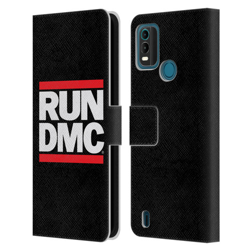 Run-D.M.C. Key Art Logo Leather Book Wallet Case Cover For Nokia G11 Plus