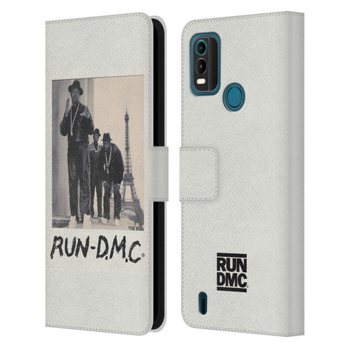 Run-D.M.C. Key Art Polaroid Leather Book Wallet Case Cover For Nokia G11 Plus
