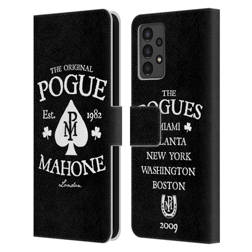 The Pogues Graphics Mahone Leather Book Wallet Case Cover For Samsung Galaxy A13 (2022)