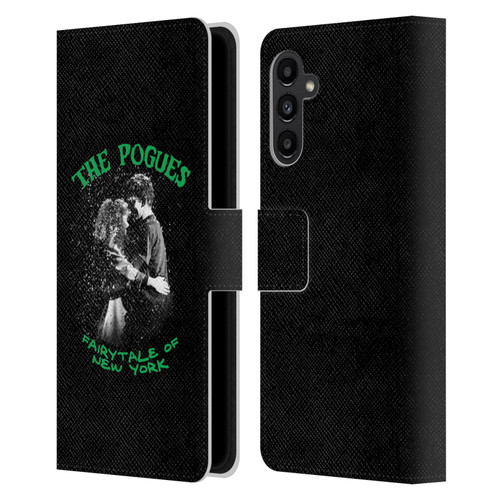 The Pogues Graphics Fairytale Of The New York Leather Book Wallet Case Cover For Samsung Galaxy A13 5G (2021)