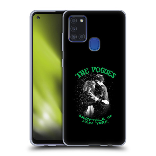 The Pogues Graphics Fairytale Of The New York Soft Gel Case for Samsung Galaxy A21s (2020)