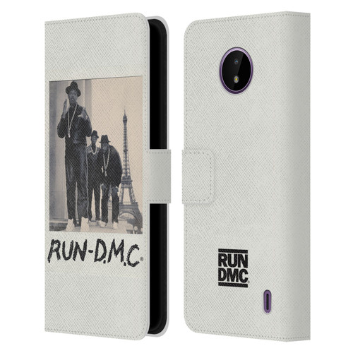 Run-D.M.C. Key Art Polaroid Leather Book Wallet Case Cover For Nokia C10 / C20