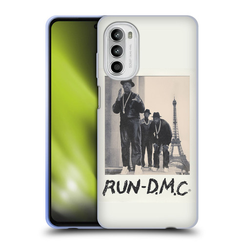 Run-D.M.C. Key Art Polaroid Soft Gel Case for Motorola Moto G52