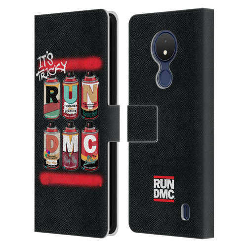 Run-D.M.C. Key Art Spray Cans Leather Book Wallet Case Cover For Nokia C21