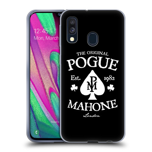 The Pogues Graphics Mahone Soft Gel Case for Samsung Galaxy A40 (2019)