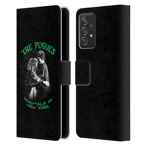 The Pogues Graphics Fairytale Of The New York Leather Book Wallet Case Cover For Samsung Galaxy A53 5G (2022)