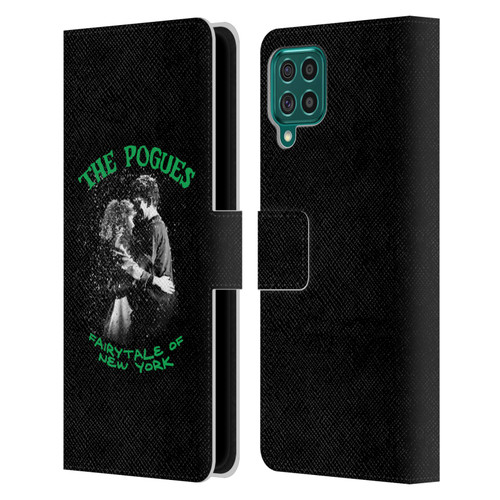 The Pogues Graphics Fairytale Of The New York Leather Book Wallet Case Cover For Samsung Galaxy F62 (2021)