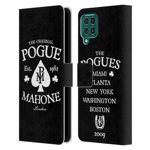 The Pogues Graphics Mahone Leather Book Wallet Case Cover For Samsung Galaxy F62 (2021)