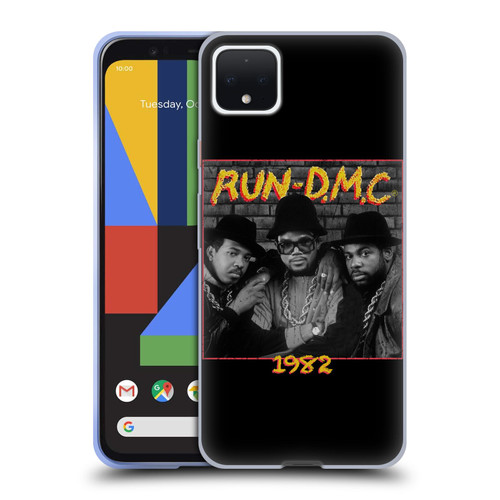 Run-D.M.C. Key Art Photo 1982 Soft Gel Case for Google Pixel 4 XL