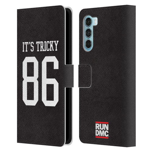 Run-D.M.C. Key Art It's Tricky Leather Book Wallet Case Cover For Motorola Edge S30 / Moto G200 5G