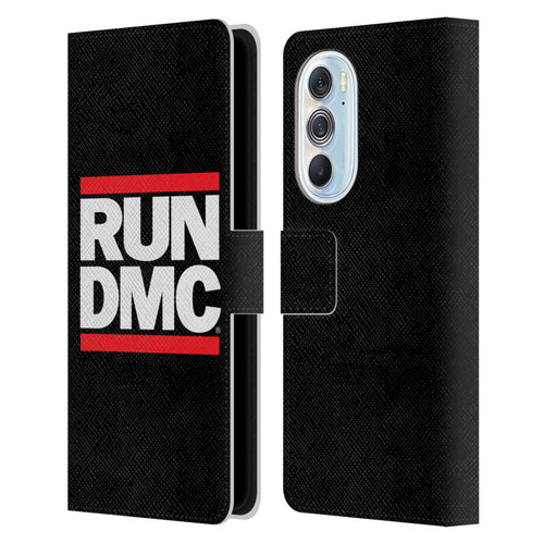 Run-D.M.C. Key Art Logo Leather Book Wallet Case Cover For Motorola Edge X30