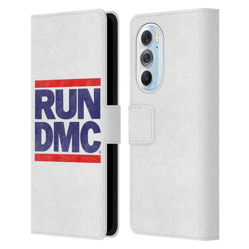 Run-D.M.C. Key Art Silhouette USA Leather Book Wallet Case Cover For Motorola Edge X30