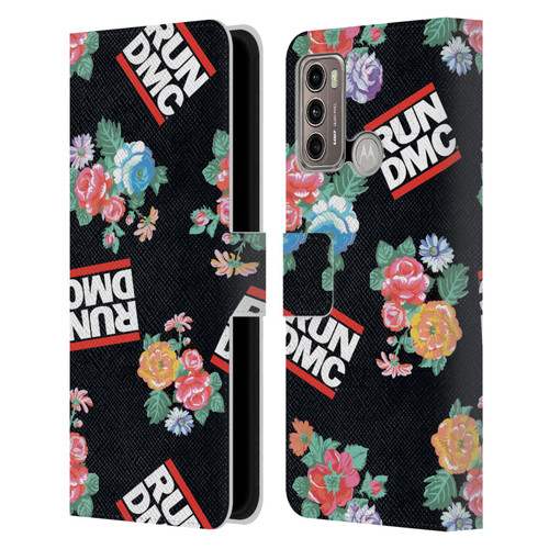 Run-D.M.C. Key Art Pattern Leather Book Wallet Case Cover For Motorola Moto G60 / Moto G40 Fusion