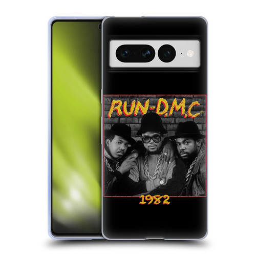 Run-D.M.C. Key Art Photo 1982 Soft Gel Case for Google Pixel 7 Pro