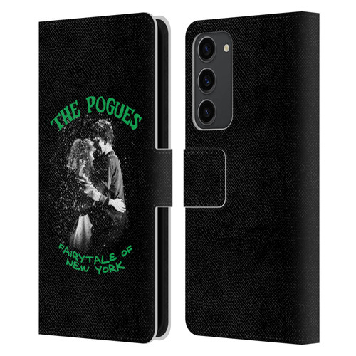 The Pogues Graphics Fairytale Of The New York Leather Book Wallet Case Cover For Samsung Galaxy S23+ 5G