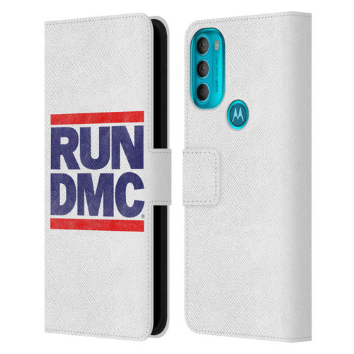 Run-D.M.C. Key Art Silhouette USA Leather Book Wallet Case Cover For Motorola Moto G71 5G