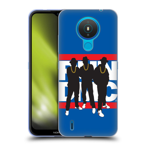 Run-D.M.C. Key Art Silhouette Soft Gel Case for Nokia 1.4