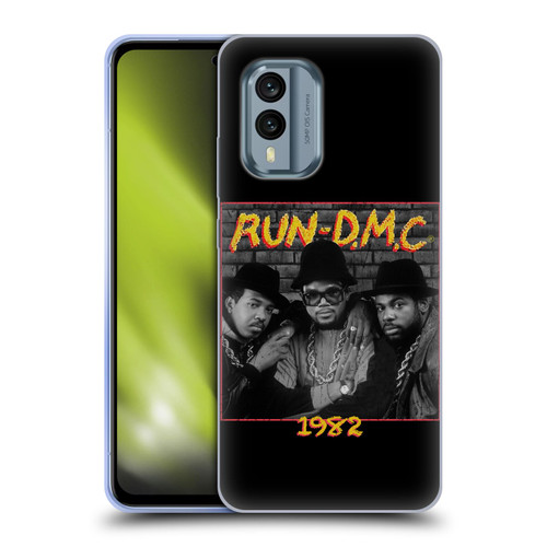 Run-D.M.C. Key Art Photo 1982 Soft Gel Case for Nokia X30