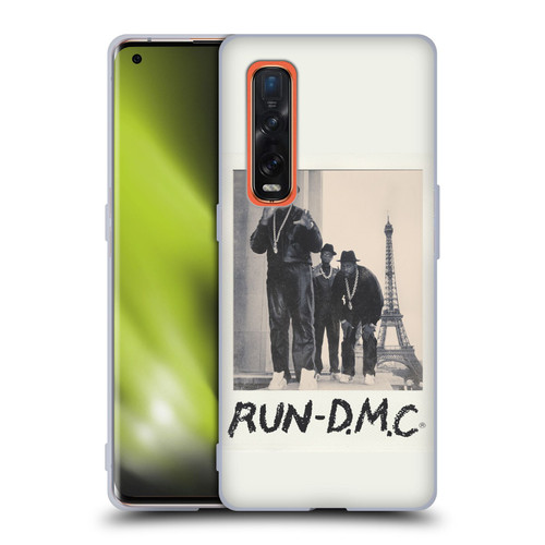 Run-D.M.C. Key Art Polaroid Soft Gel Case for OPPO Find X2 Pro 5G