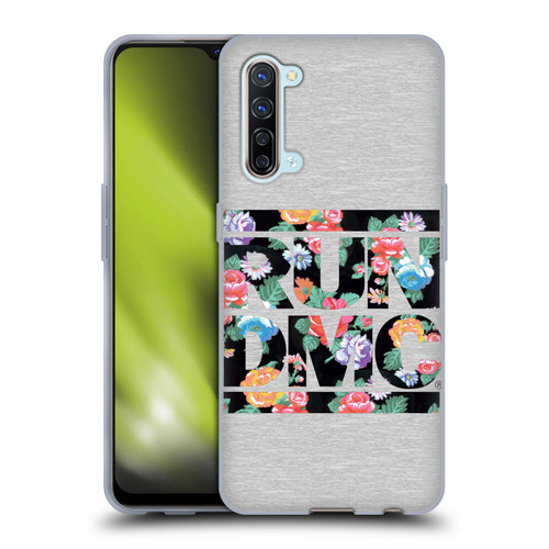 Run-D.M.C. Key Art Floral Soft Gel Case for OPPO Find X2 Lite 5G